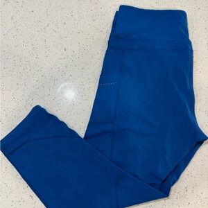 ZYIA Blue Reflective Pocket Light n Tight Leggings
